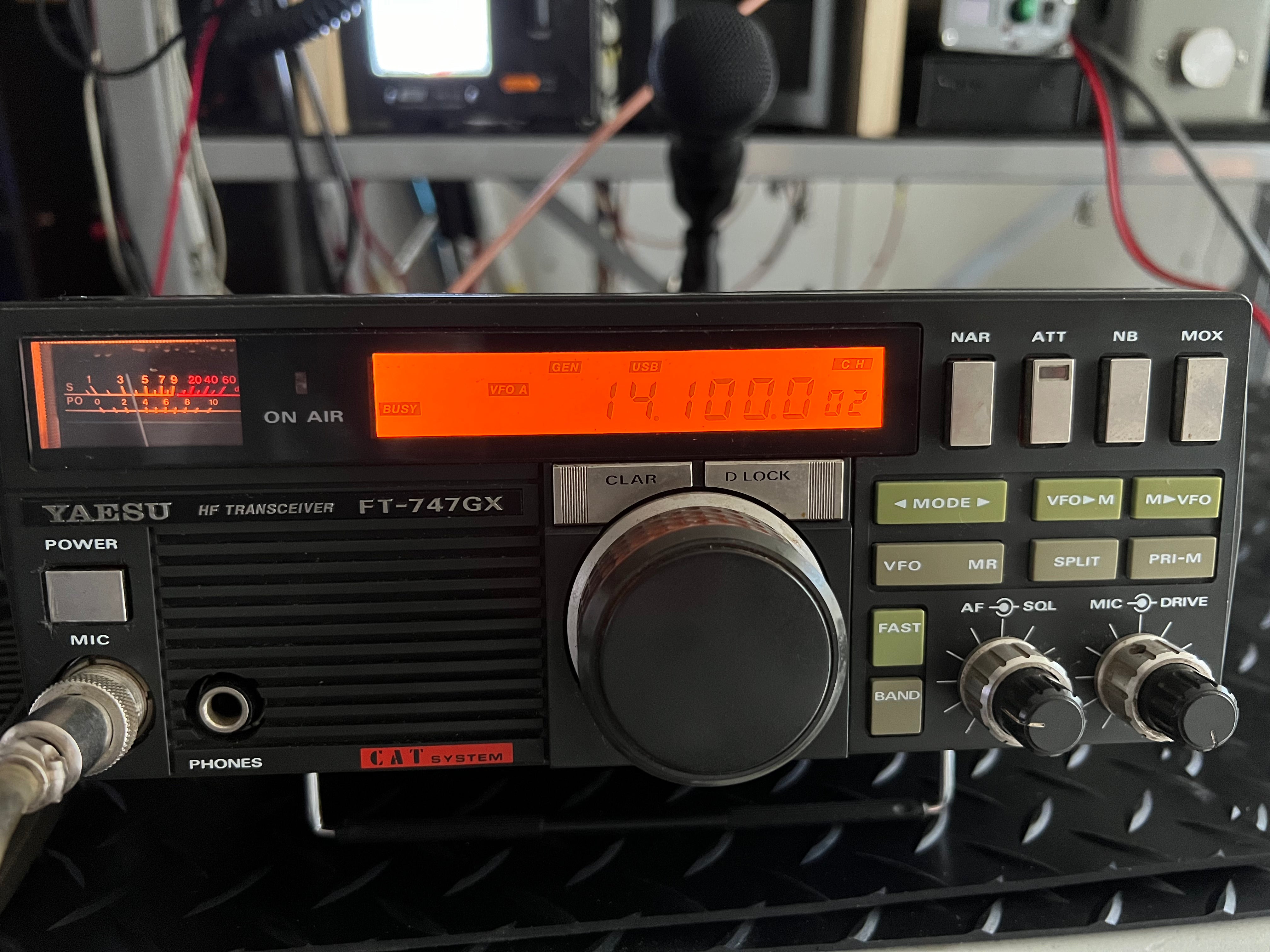 Rádio Yaesu FT-747 GX Revisado A Toda Prova